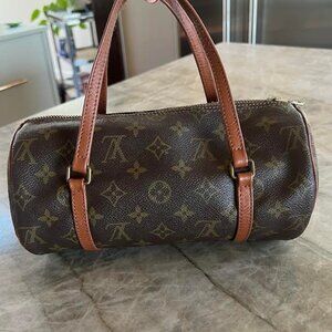 Louis Vuitton Papillon 30 Monogram Canvas Bag – Brown